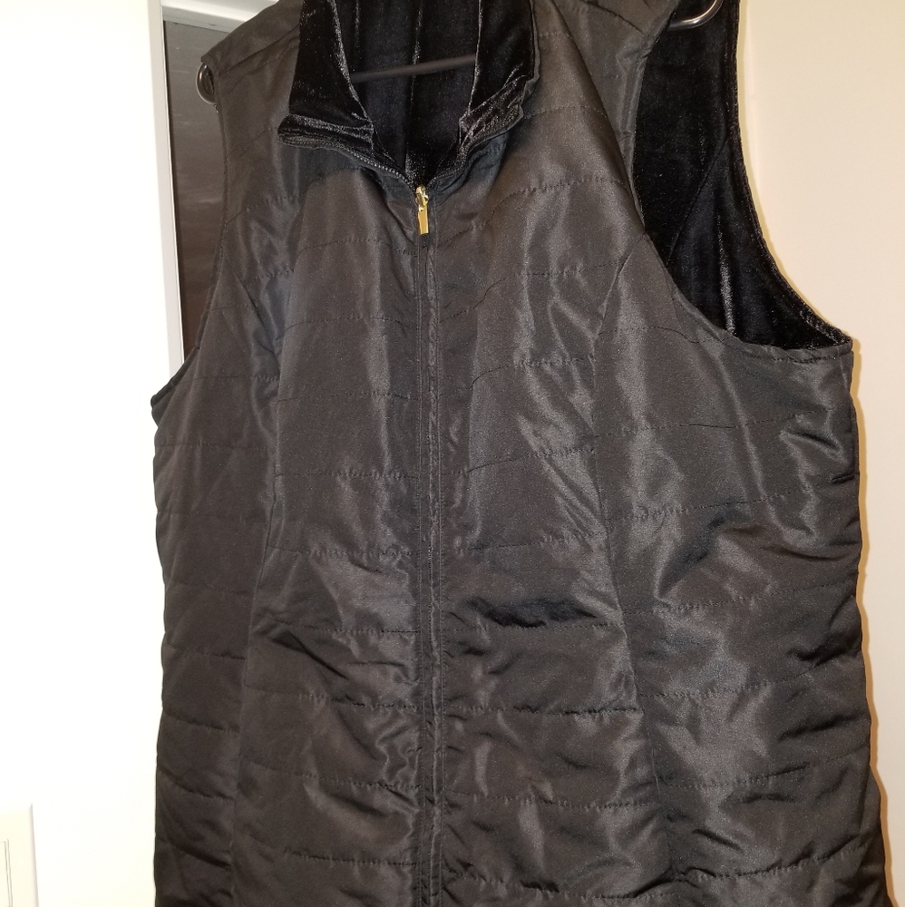 Velvet vest
